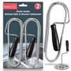 SOL 2pk Drain Snake Shower and Sink Unblocker Tool 100cm