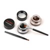 2 in 1 Black and Brown Gel Eyeliner Set Water