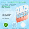 24 Sheets Round Rectangle Cooling Patches for Instant Remission from