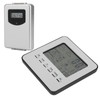 Thermometer Hygrometer with Weather Report Alarm Clock Wireless Temperature Humidity