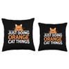 Orange Cat Just Doing Orange Cat Things Funny Cat Lover