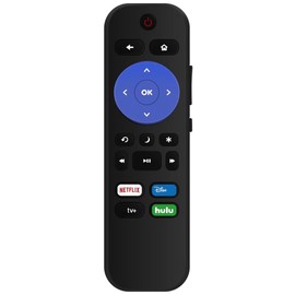 Replacement Remote Control Applicable for Hisense Roku TV 55H8G 65H8G 58R6E3 43R6090G 55R8F 50R6090G 65R8F H6570G 55H8F 32H4F 43H4030F1 58R6E 43H4F 55R6E3 50R6E3 65R6090G 65R6E3 32H4030F1 50R6E 65R6G