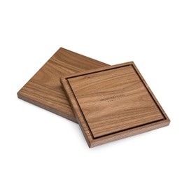 KRONENSCHLUSS Barista - Made in Germany Mill Lid | Eureka New Mignon Series | for 300 g Bean Container | Walnut Wood