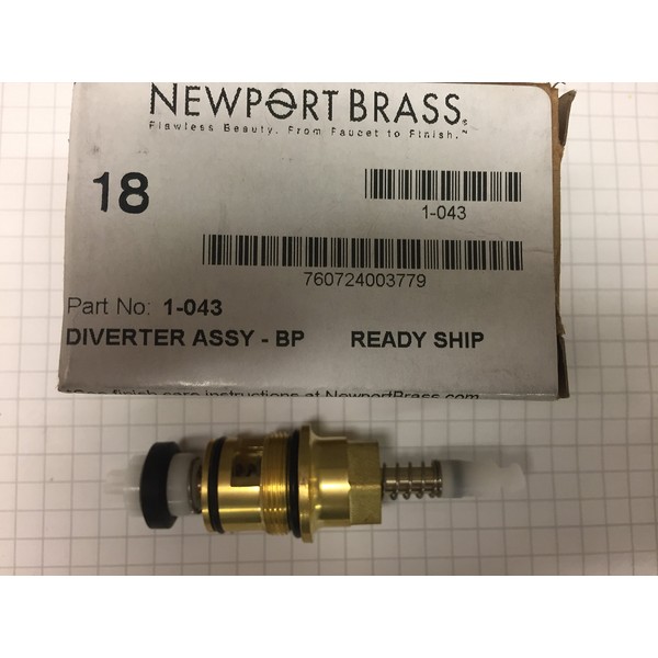 Newport Brass, 1-043, BP Diverter Cartridge, N/A
