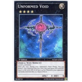 yugioh - Unformed Void NUMH-EN049 1st Edition Super Rare - Number Hunters