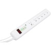 EcoStrip Automated Power Strip Surge Protector + Smart USB Port Power activation