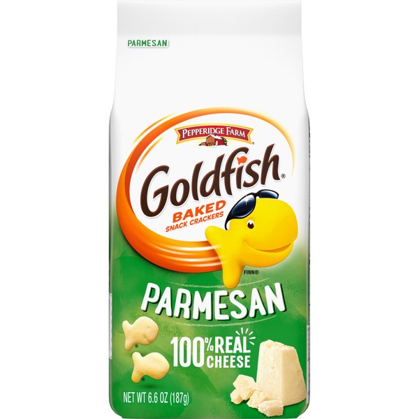 Goldfish Goldfish Parmesan Crackers, Snack Crackers, 6.6 oz bag
