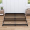 Nailsong 4 Inch Bed Frame Queen Size Low Profile, Queen