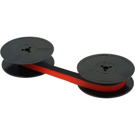 Typewriter Ink Spool Ribbon GR1,Printerfield Twin Spool Ribbon for Olympia typewriter - Red & Black(6pcs)