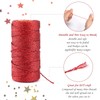G2PLUS 100M Decorative Metallic String - 1.5mm Red Twine String
