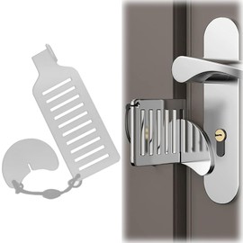 Portable Door Lock, Portable Lock, Travel Lock for Hotel Do, A Must-Have Safety Device for Hotels, Schools, Family Apartments, Door Lock Jammers, Self-Defense to Improve Safety, Suitable for Travel.