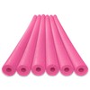 Oodles of Noodles Deluxe Pool Noodles – 6 Pack Pink