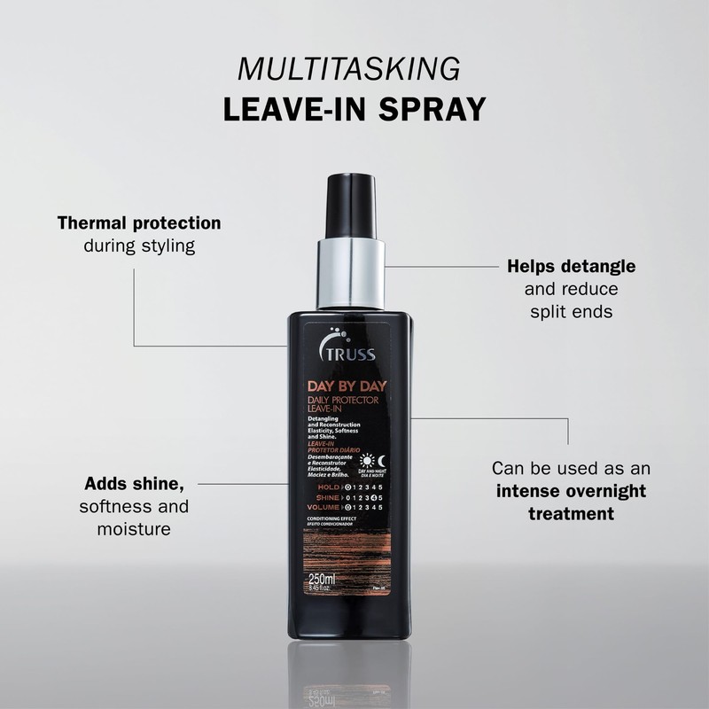 TRUSS Day by Day Leave In Conditioner Spray - Lightweight