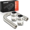 A-Premium 24" Universal Flexible Radiator Hose - Stainless Steel Water
