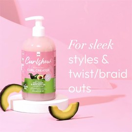 ORS Olive Oil Curlshow Curl Creator Infused with Collagen & Avocado Oil for Strength & Length (16.0 oz)