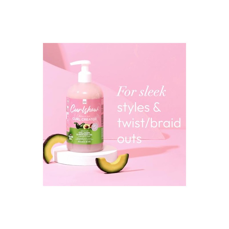 ORS Olive Oil Curlshow Curl Creator Infused with Collagen &