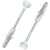 AERZETIX - C57833 - Fixing set for toilet/bidet screw M6x80mm