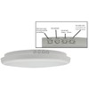 ChiliTec LED Ceiling Light with Motion Sensor 26 cm IP54