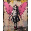 The Little Girl with Wings Painting by Numbers Kits 16x20