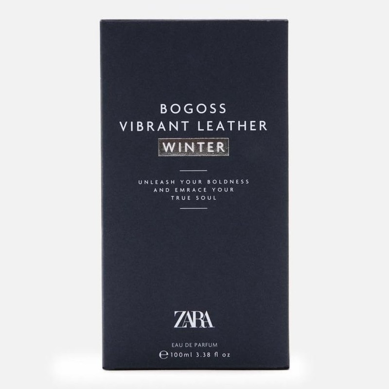 Zara Bogoss Vibrant Leather Winter Cologne for Men EDP Eau