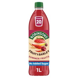 Robinson's Summer Fruits, No Added Sugar, 1-Liter Pack