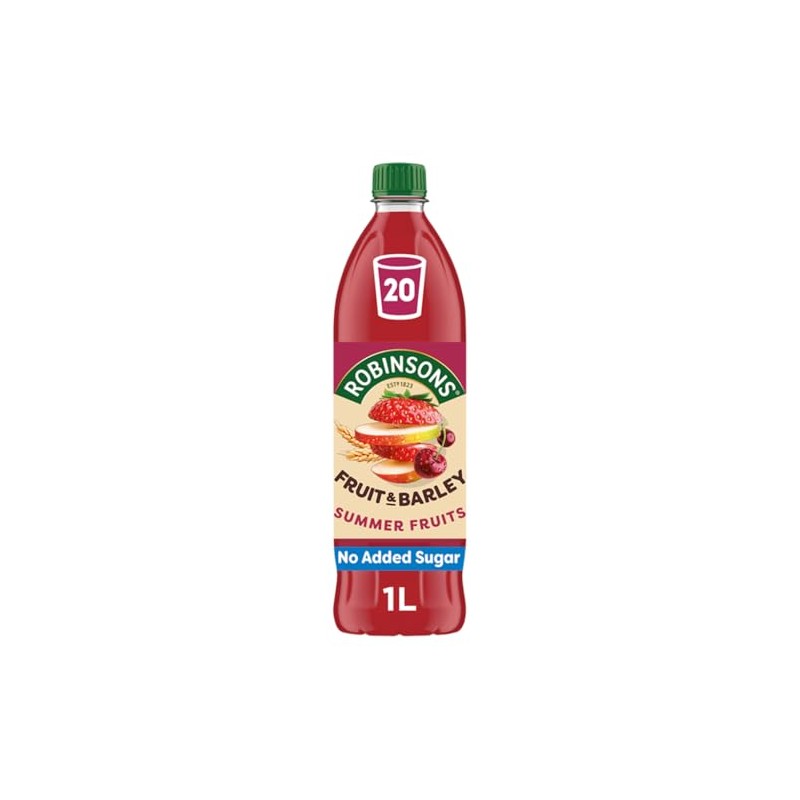 Robinson's Summer Fruits, No Added Sugar, 1-Liter Pack