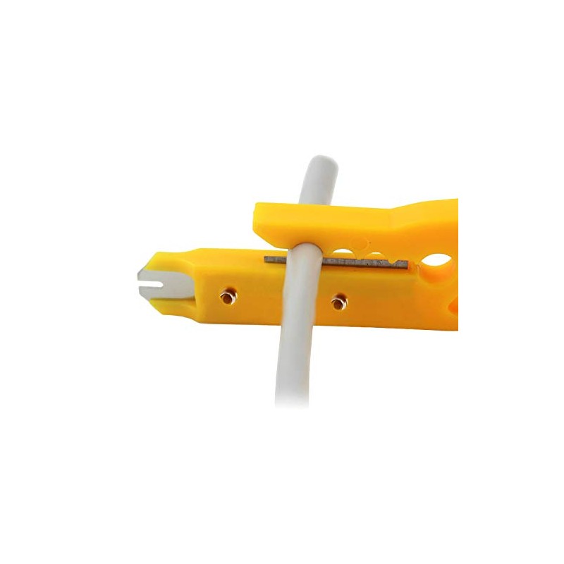 Yellow Wire Stripper, IDC Insertion Tool, UTP Cable Cutter, Wire