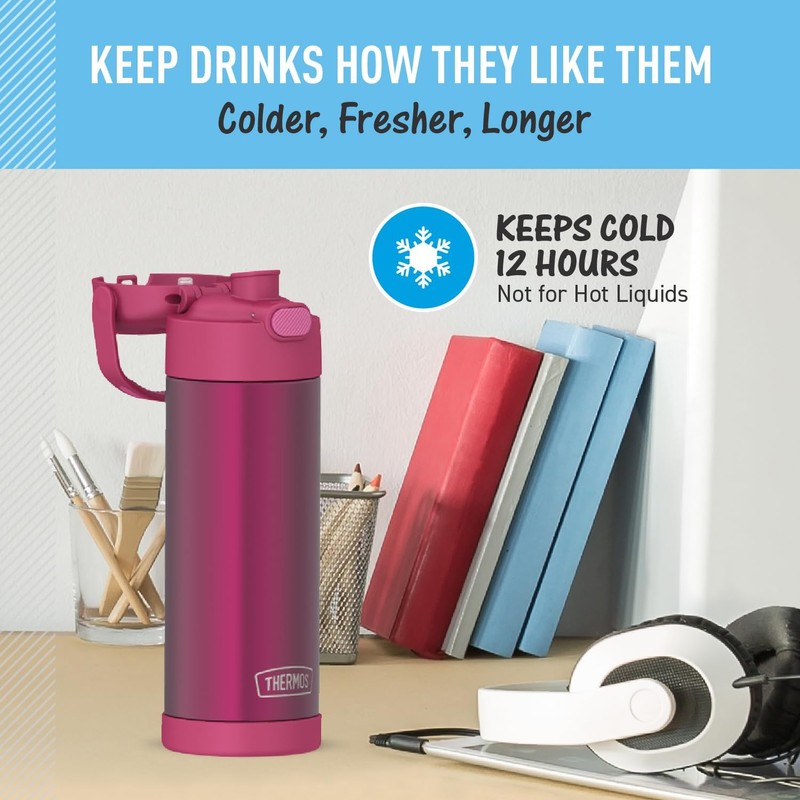 THERMOS FUNTAINER - Botella aislada al aspiradora de acero inoxidable