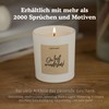 Geschenk Lieblingsmensch - Duftkerze mit Spruch - Danke sagen Geschenke