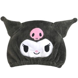 Towel Cap Sumikkogurashi Kuromi Fluffy Bath Adult Girl Boy Kids Children Swimming Pool Towel Cap Hair Dry Towel Character Kuromi