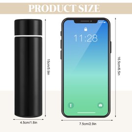 2 Pcs Stainless Steel Water Bottle,Mini Flask 150ML,Coffee Vacuum Small Flasks Small Capacity Portable Travel Drink Water Bottle Insulated Cup
