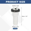 sourcing map 4Pcs Air Conditioner Drain Hose Connectors Elbow Fitting