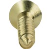 Phillips Flat Head Wood Screw Solid Brass #4X3/8 Qty 100