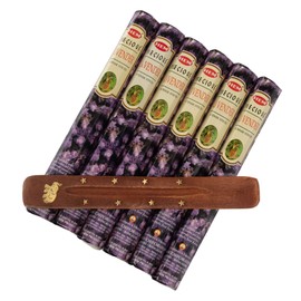 HEM | Incienso 120pz con Portaincienso (Lavanda)