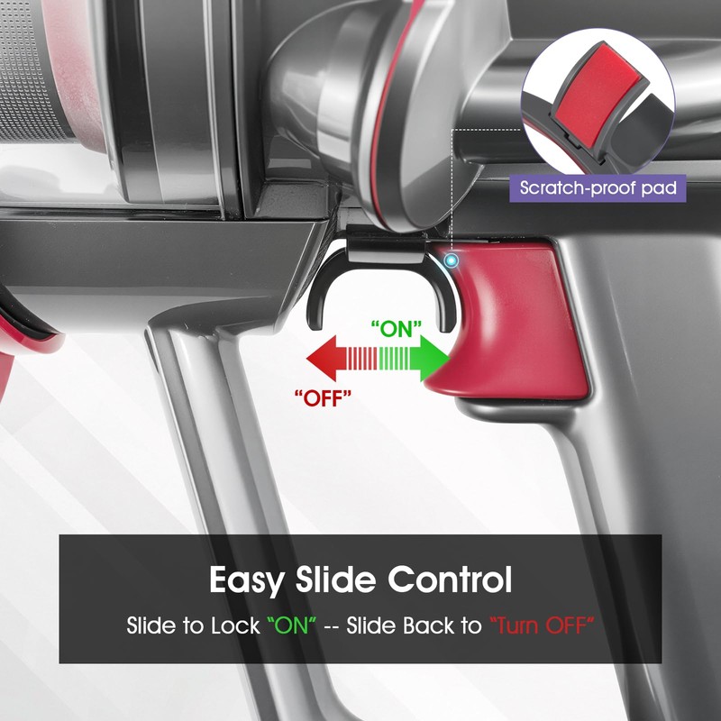 2 Pack Trigger Lock fits for Dyson Vacuum — Adhesive