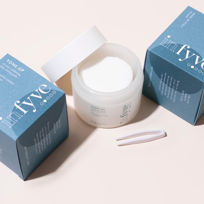 Peeling-Tonikum, 50 Pads, sanfte Wirkung, Komplex aus AHA und Arginin,