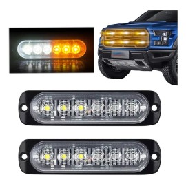 2pcs Estrobo Led Para Carro Faros Moto Y Coche Tuning