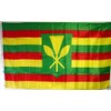 FlagsImp 3'x5' Kanaka MAOLI Hawaii Flag, Hawaiian Sovereignty Banner