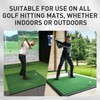 FINGER TEN Golf Rubber Tees for Driving Range Mats Value