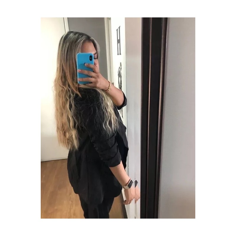 SIPIAO Extensiones De Cabello Con Clip Fibra Sintética 6 Piezas