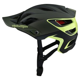 Troy Lee Designs A3 Uno Half Shell Mountain Bike Helmet W/MIPS - EPP EPS Premium Lightweight - All Mountain Enduro Gravel Trail Cycling MTB (Glass Green, Medium/Large)