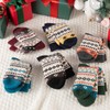 Comfoex Kids Wool Socks Warm Thick Thermal Cozy Soft Crew