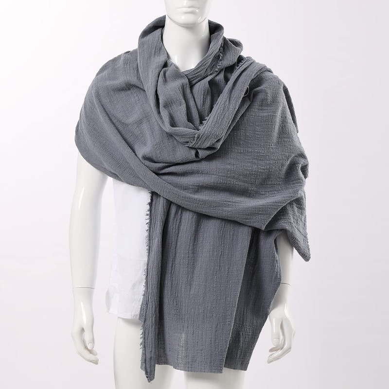 GRACEART Medieval Neckerchief Head Scarf Renaissance Pirate Linen 230 x