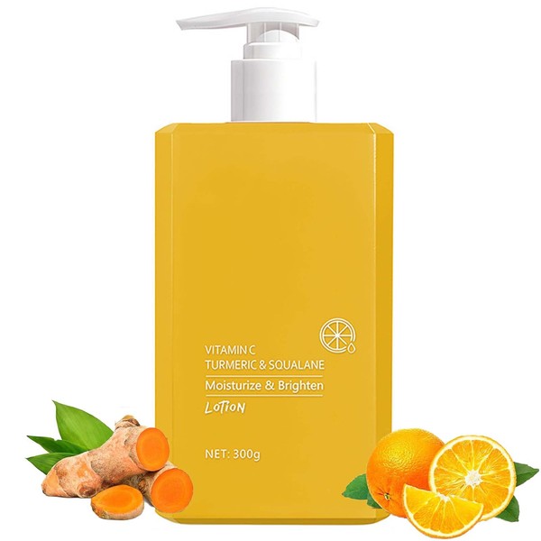 Turmeric & Vitamin C Body Lotion - Large Moisturizer with