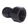 John Guest CM320816E Acetal Black 3/4" Female Adaptor (BSP Thread) x 8mm Push Fit
