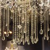 PATIKIL Teardrop Crystal Chandelier, 6 Pack 160mm Length Prisms Part