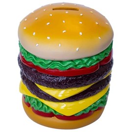 Hamburger Coin Bank Money Box