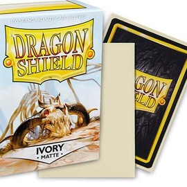 Dragon Shield Matte Standard (100) Card Sleeves - Trading Card Accessories:_Jet