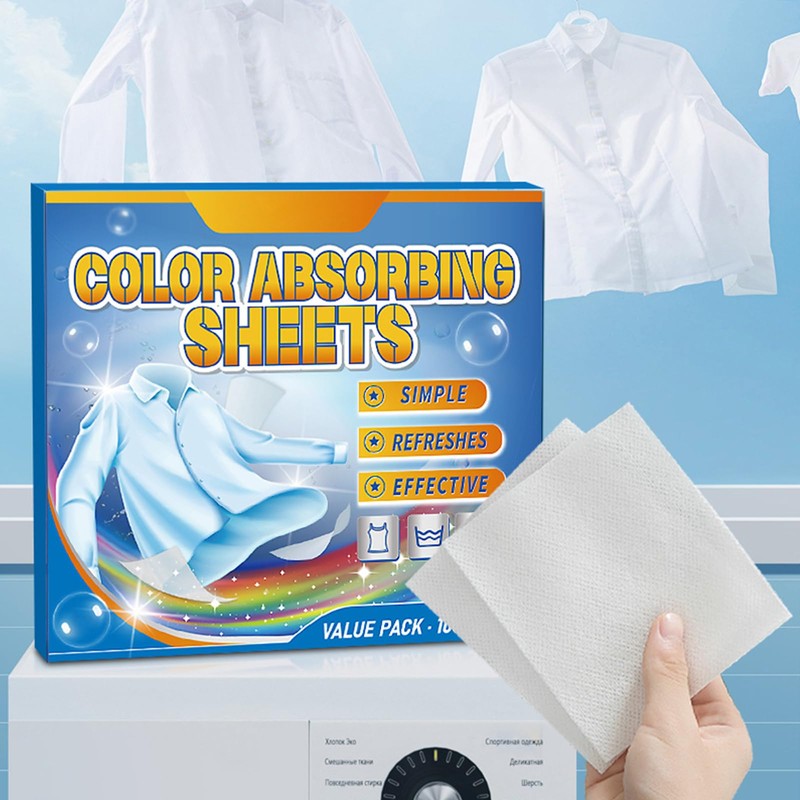 KOAHDE Color Absorber Sheets for Laundry,Colour Catcher Max Protect Laundry
