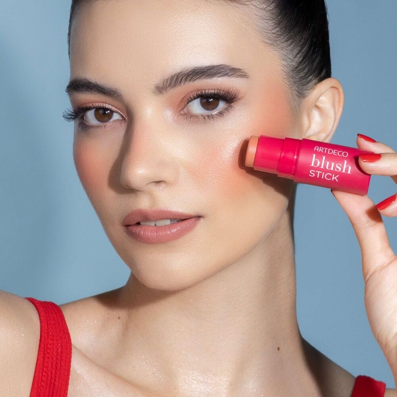 ARTDECO Blush Stick – Creme-Rouge für natürlich frische Wangenfarbe –